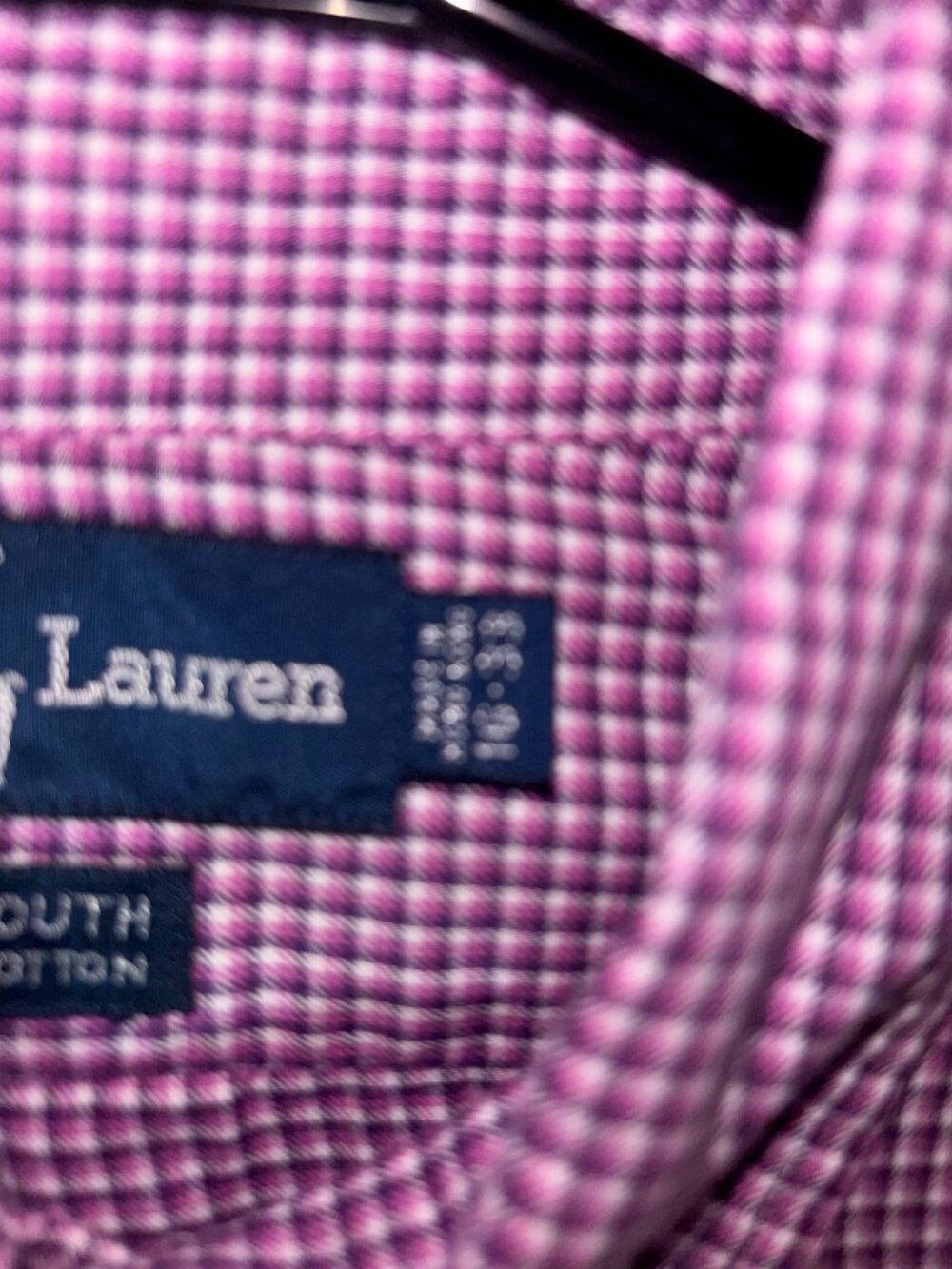 Ralph Lauren Mens Plaid Button Down Shirt, Long Sleeve - Picture 6 of 6